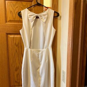 Open Back Midi Dress